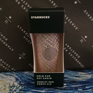 Starbucks Pink/Green Keychain